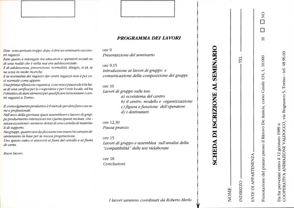 Immagini dal Territorio Giovanile