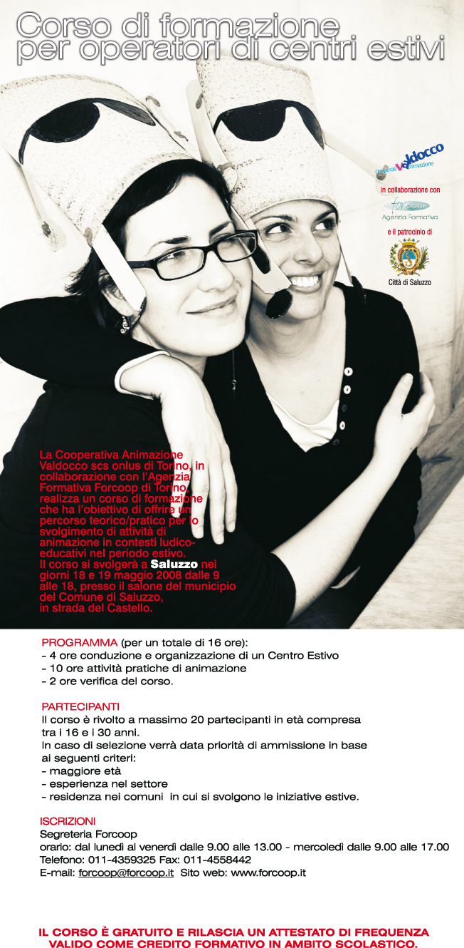 Locandina centri esitivi Saluzzo