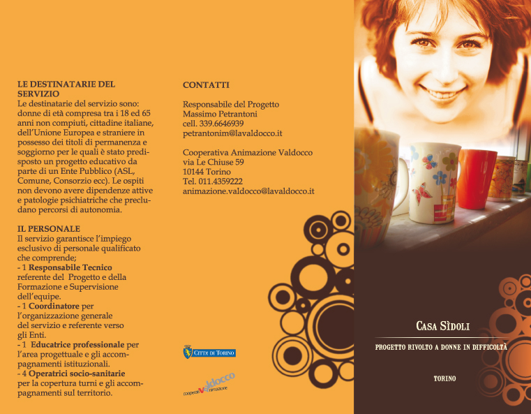 Progetto rivolto a donne in difficoltà